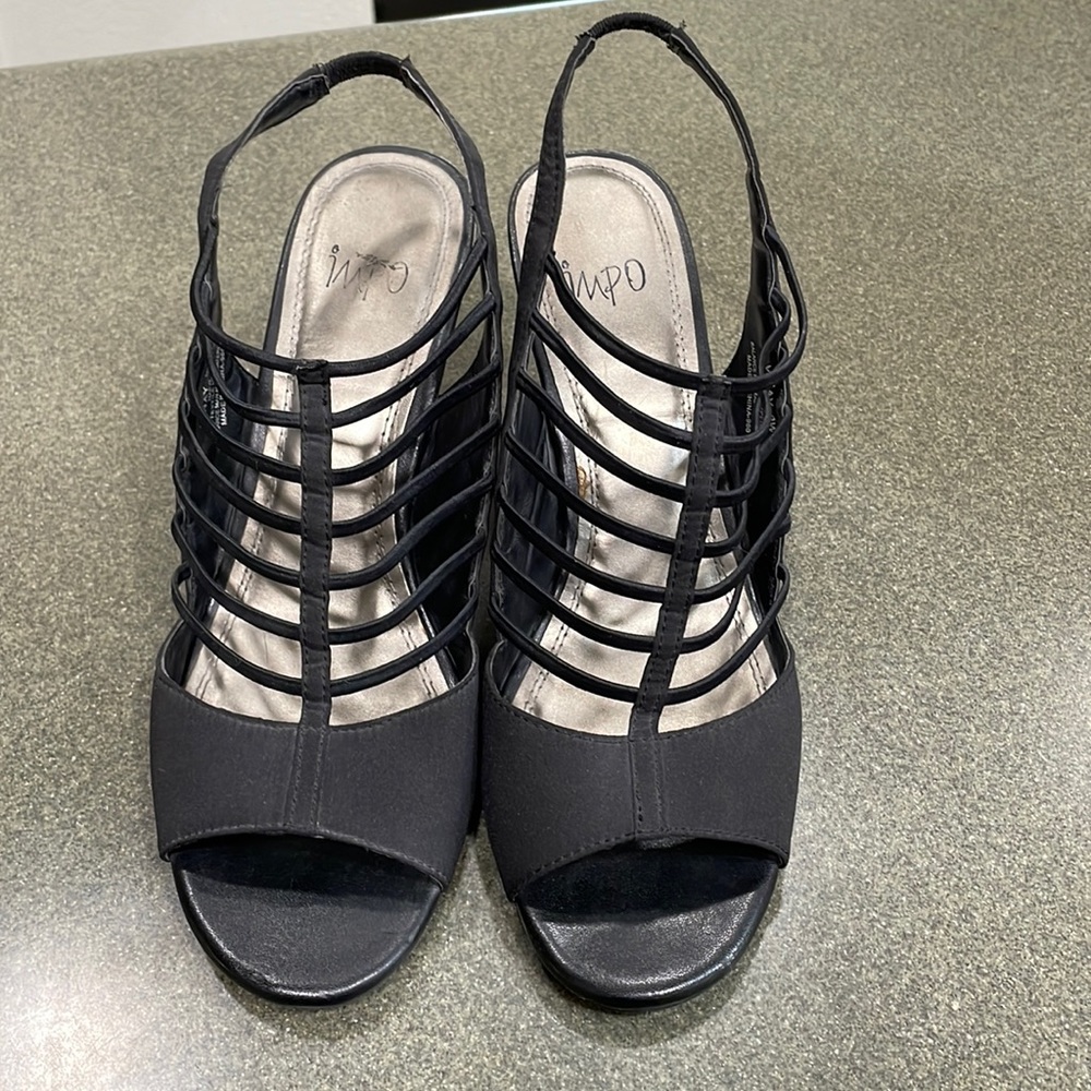 Black Strappy Shoes